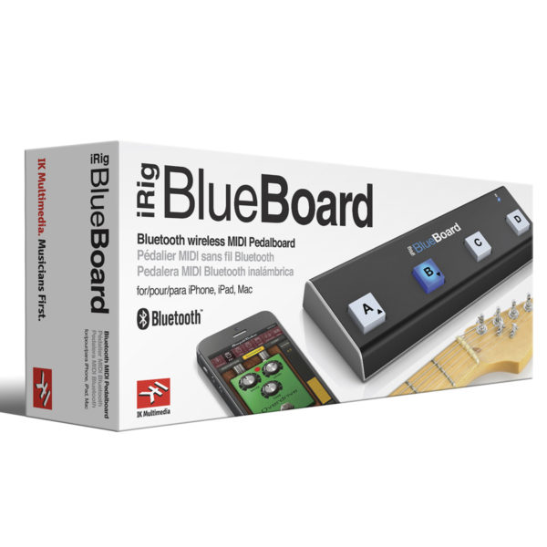 IK Multimedia iRig BlueBoard Bluetooth MIDI Pedalboard IK Multimedia iRig BlueBoard Bluetooth MIDI Pedalboard