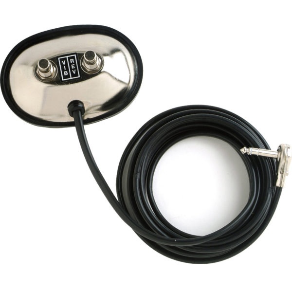 Square copy FENDER FOOTSWITCH 2 BUTTON VIBRATO/REVERB
