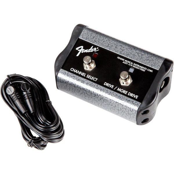 s-l1600 FENDER FOOTSWITCH 2 BUTTON Channel-Gain-More Gain