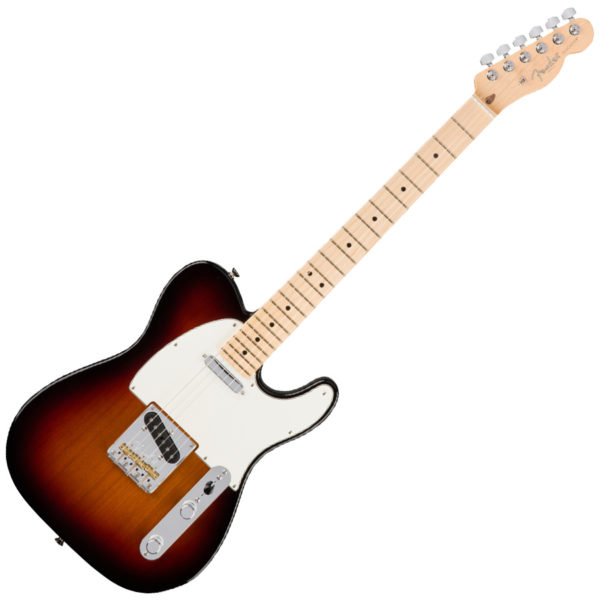 Square Fender American Professional Telecaster 3 Tone Sunburst