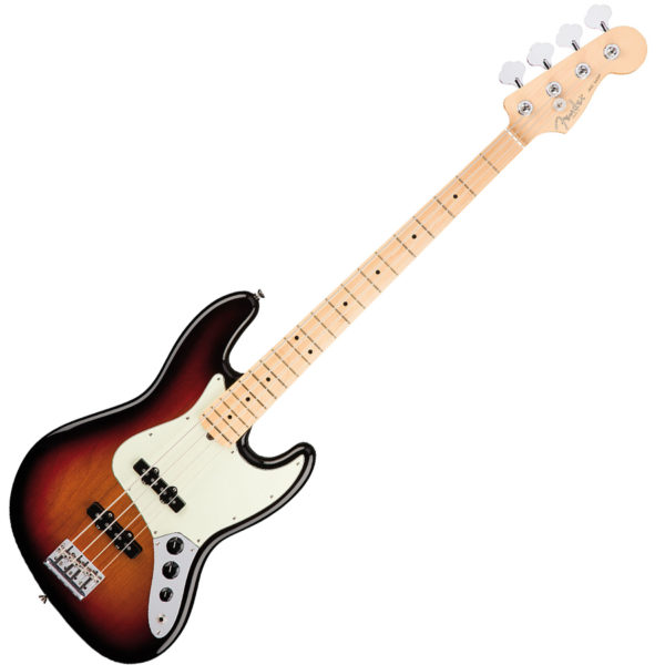 Square copy Fender American Professional Jazz 3 Tone Sunburst MF