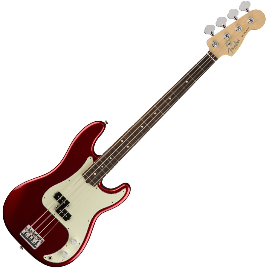 Fender American Professional Precision Bass Candy Apple Red