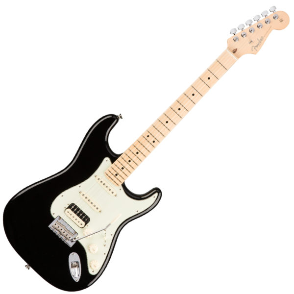 Square copy Fender American Professional Stratocaster HSS Shawbucker Black MF