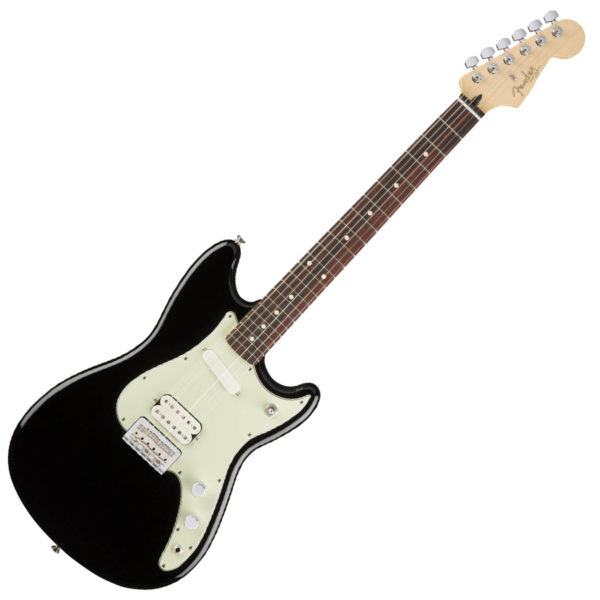 Square copy Fender Duo-Sonic Black
