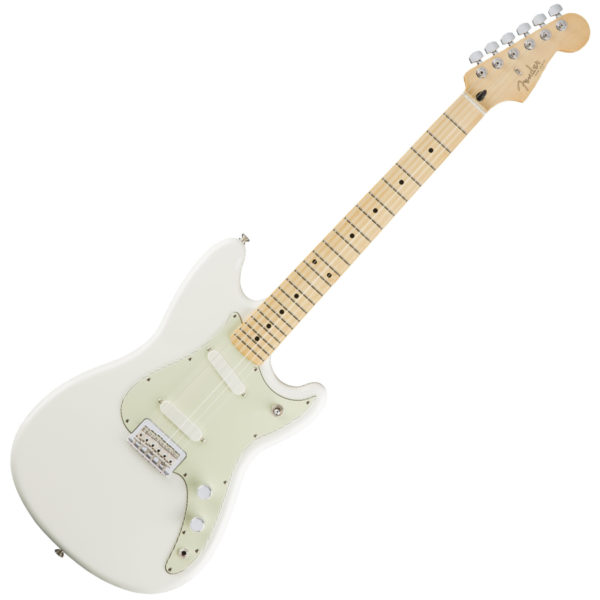 Square copy Fender Duo-Sonic Aged White