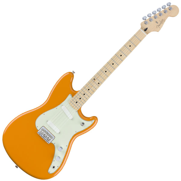 Square copy Fender Duo-Sonic Capri Orange