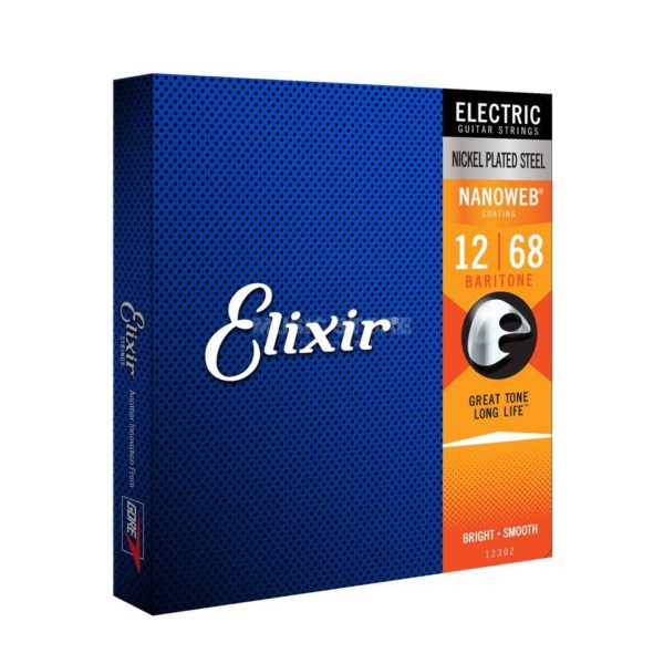 Baritone Elixir Strings Nanoweb Baritone Electric