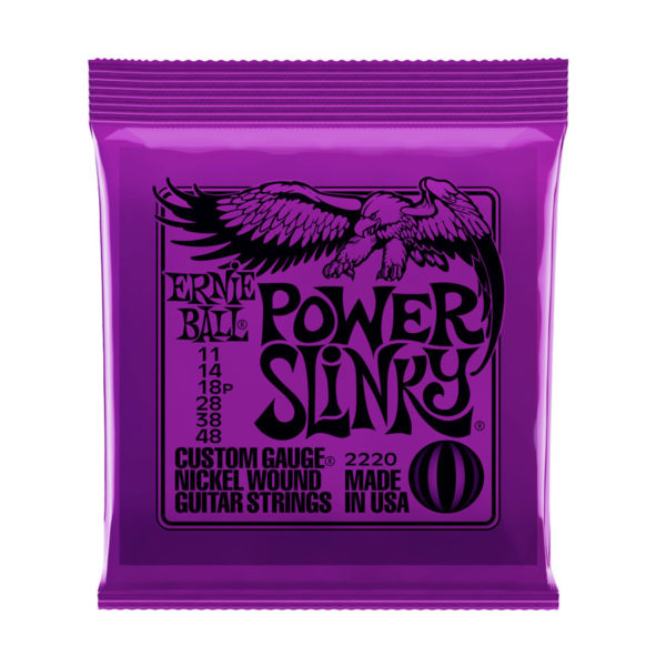 Square copy Ernie Ball Power Slinky