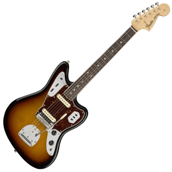 Square copy Fender American Original '60s Jaguar 3-Colour Sunburst