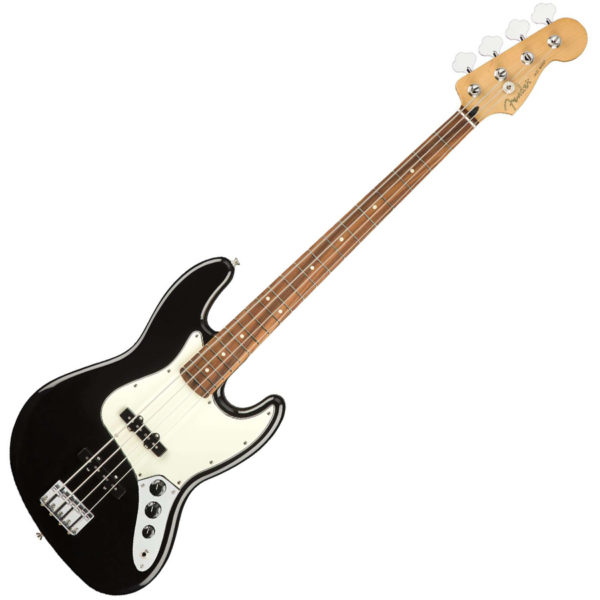 Square copy Jazz Bass Black Pau