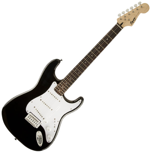 Square copy Squier Bullet Strat Black
