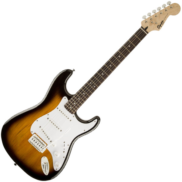 Square copy Squier Bullet Strat Sunburst