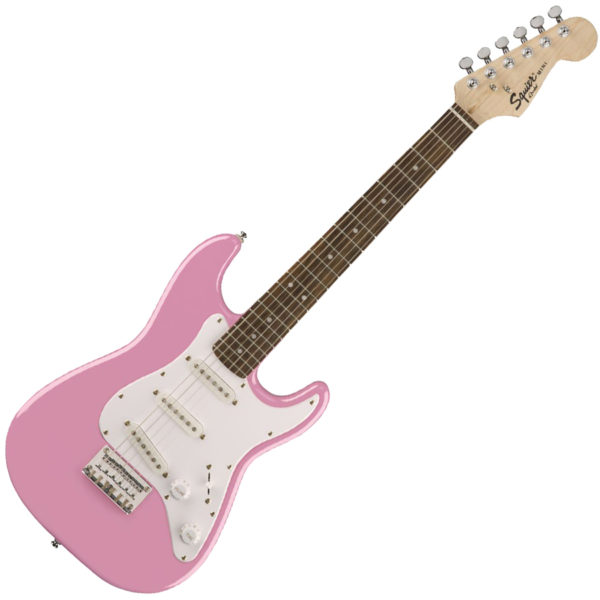 Square copy Squier Mini Stratocaster Pink