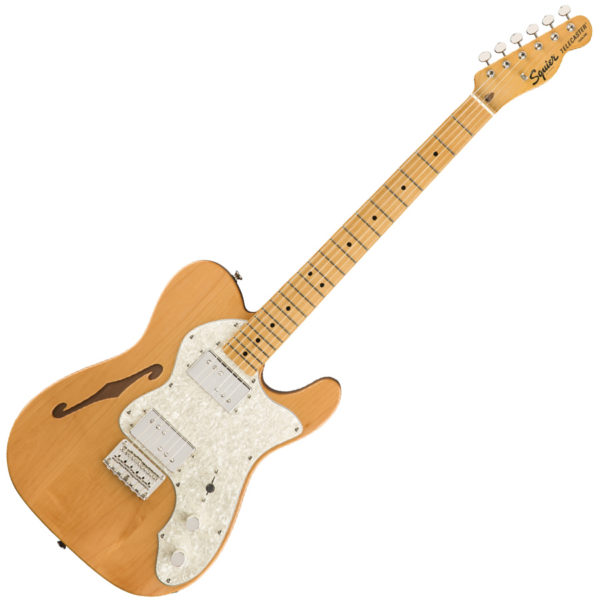 Square copy '70s Telecaster Thinline Natural